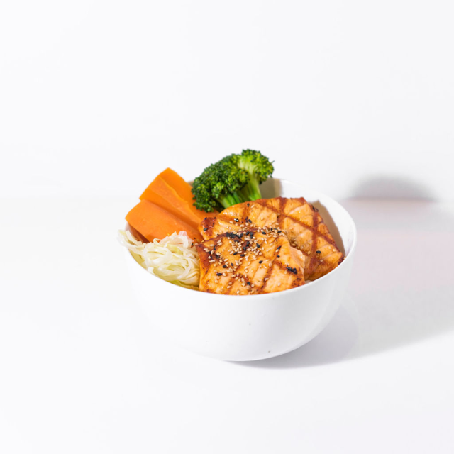 Salmon Teriyaki Bowl.