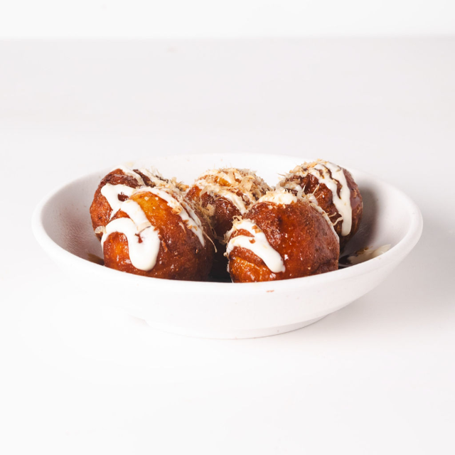 Takoyaki.
