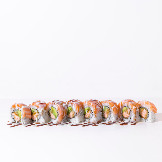 Double Salmon Roll.