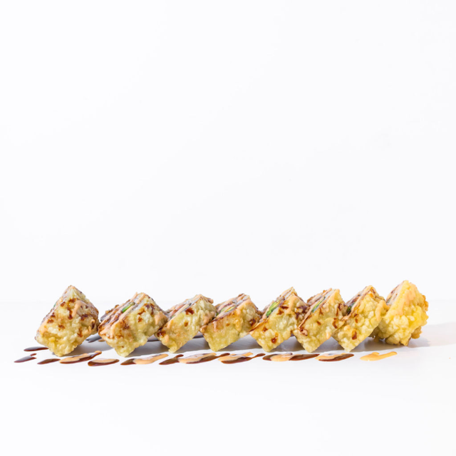 Tempura Spicy Tuna Roll.