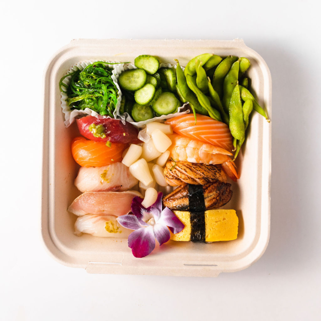 Sushi Omakase Combination Box.