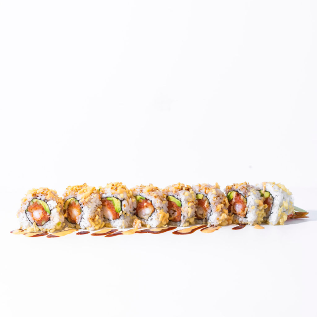 Spicy Tuna Crunch Roll.