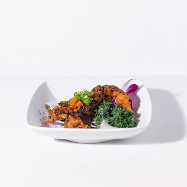 Deep Fried Soft Shell Crab.