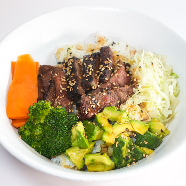 Steak Teriyaki Bowl.